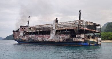 Tragedia en Filipinas: un ferry se incendió cerca de la costa
